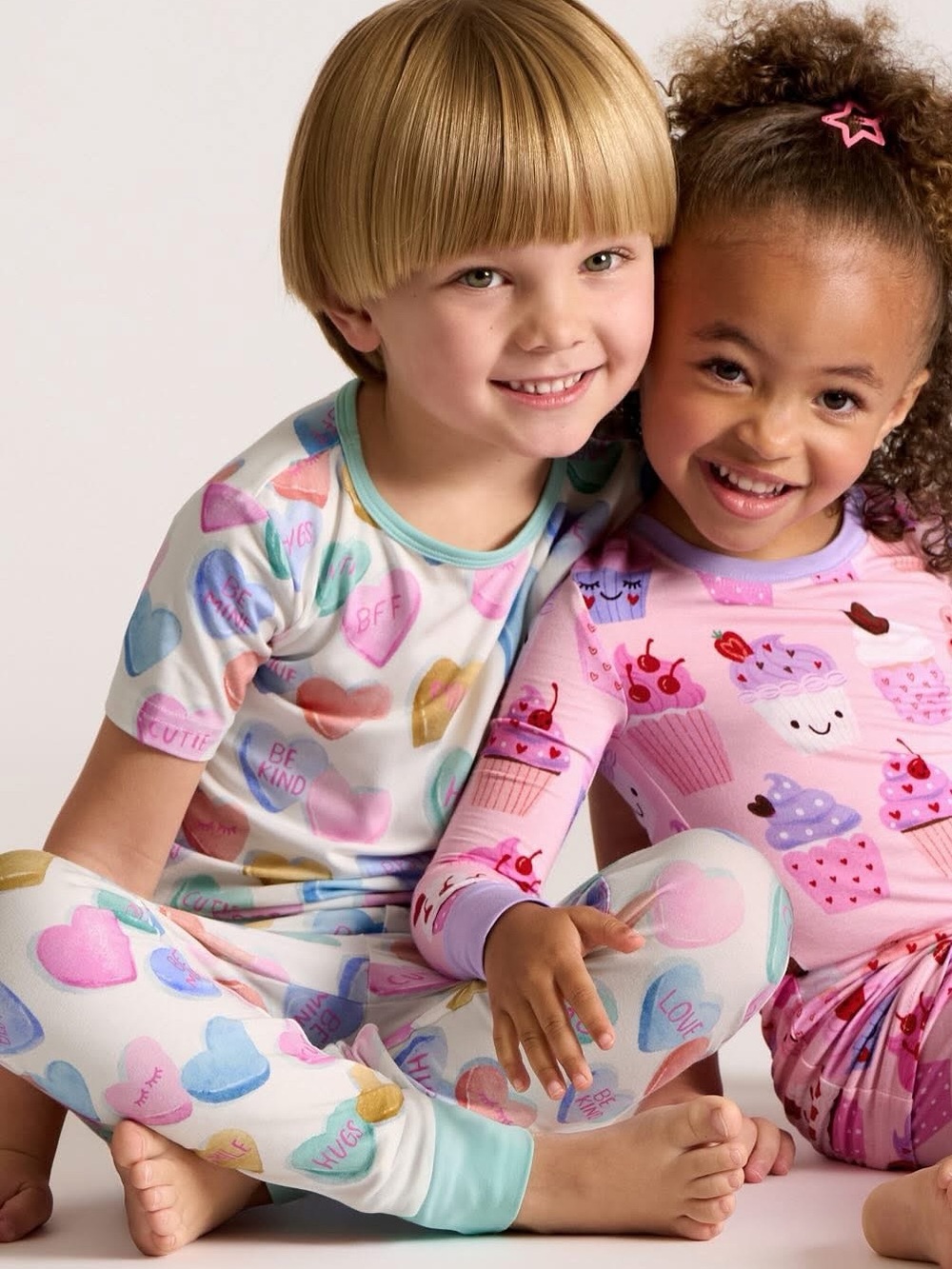Little Sleepies Candy Cuties Two-Piece Pajama Set - Picture 3 of 7